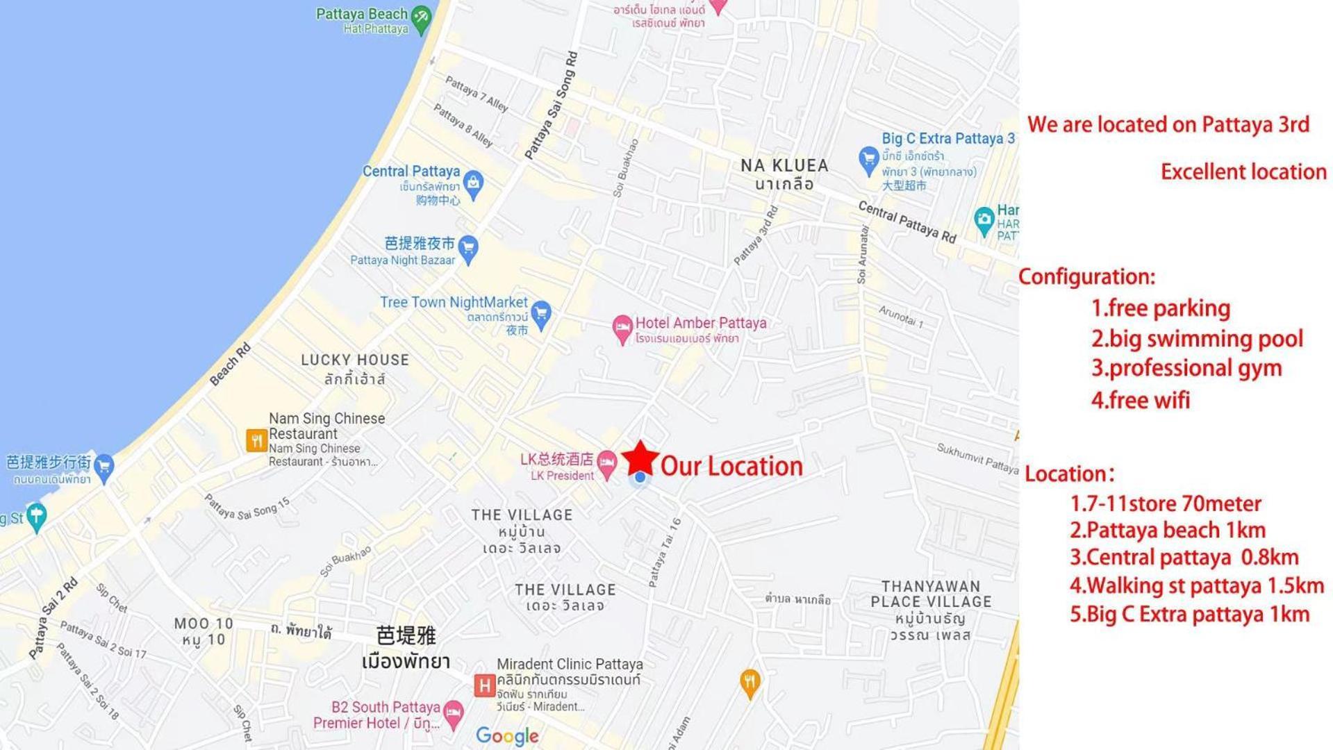 City Center Residence Kr Pattaya Buitenkant foto